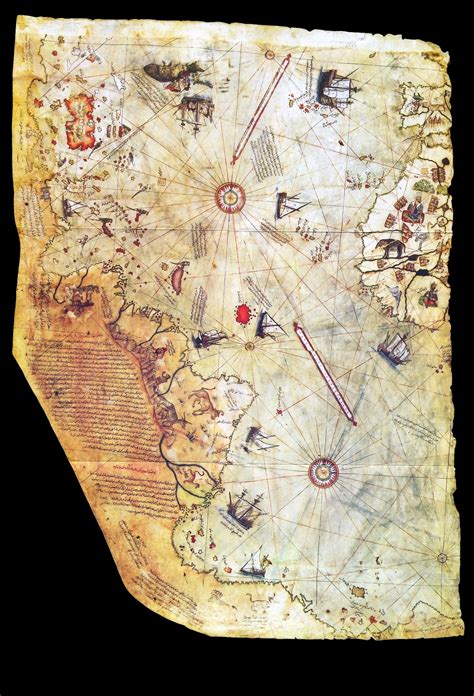 piri reis world map of 1513